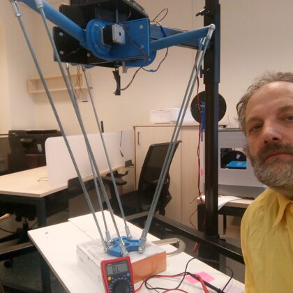 delta robots izgatavots LATVIJA